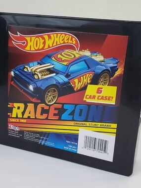 Hot Wheels Blue RaceZone Toy Car - 6 Car Case Pack